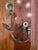 Vintage Nautically Themed Brass Candlesticks For Sale - Image 4 of 5