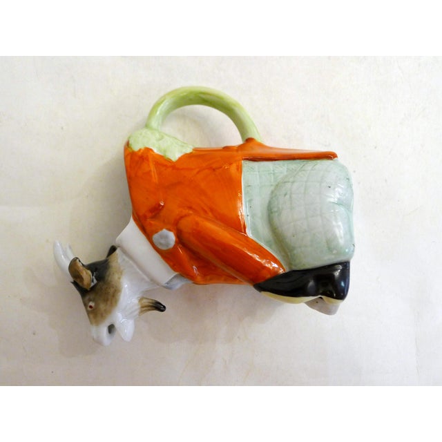 Small Zoomorphic Goat Pitcher in Porcelain from Schafer & Vater, Germany, 1920s For Sale - Image 4 of 13