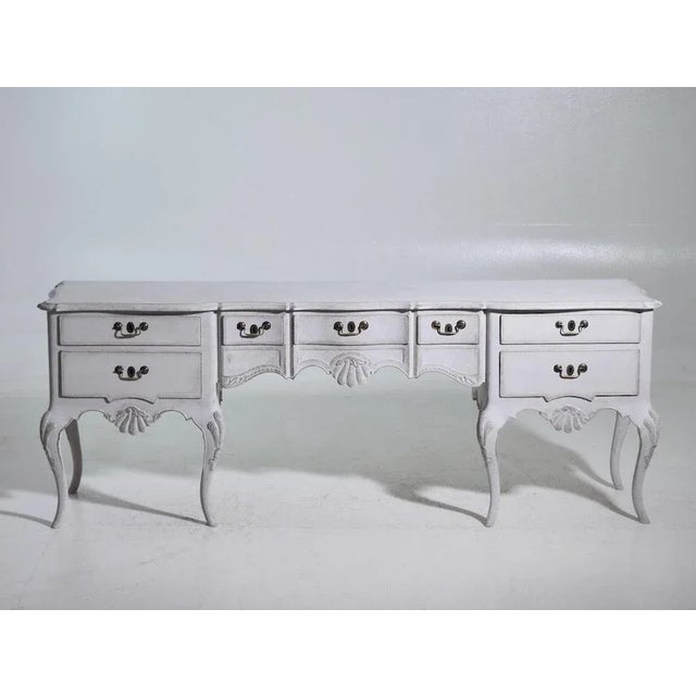 Vintage Wood Scandinavian Sideboard For Sale - Image 9 of 9