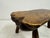 Wood Rustic Wabi Sabi Elm Coffee Table with Dot Details, 1960s For Sale - Image 7 of 17