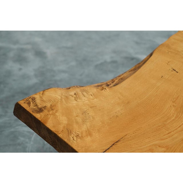 Live Edge Coffee Table in Baltic Pine, Europe, 1960s For Sale - Image 10 of 16