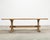 Country French Bleached Oak Farmhouse Trestle Dining Table 8 Ft For Sale - Image 18 of 18