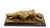This solid bronze sculpture depicts a reclining nude woman in a restful pose, illustrating the fascination with volume and...