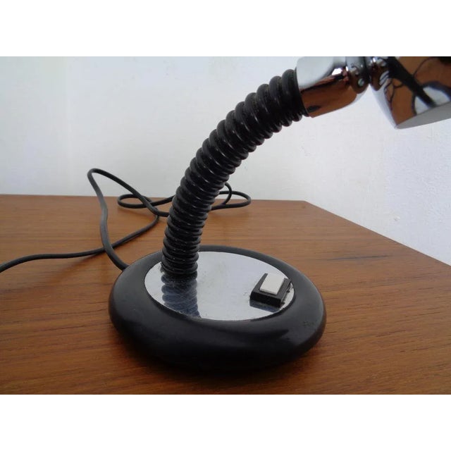 Adjustable Chrome Plated Space Age Table Lamps, 1960s, Set of 2 For Sale - Image 11 of 13