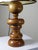 Vintage Scandinavian Style Table Lamp in Carved Turned Wood, 1960s For Sale - Image 6 of 16