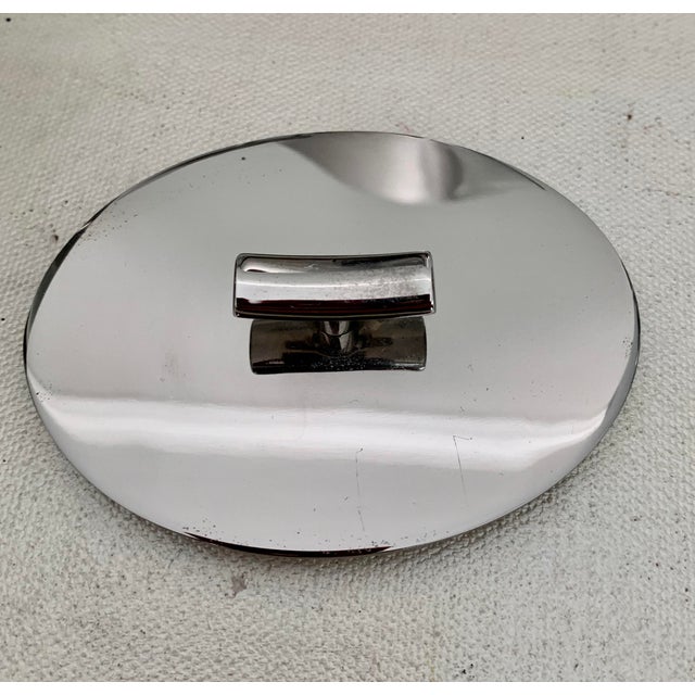 Sambonet Italy Bamboo Stainless Steel Coffee Set - 3 Piece Set For Sale - Image 9 of 13