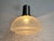 A Doria ice glass pendant lamp made in Germany in the 1960s. It is fascinating with its rare glass shape. Measurements:...