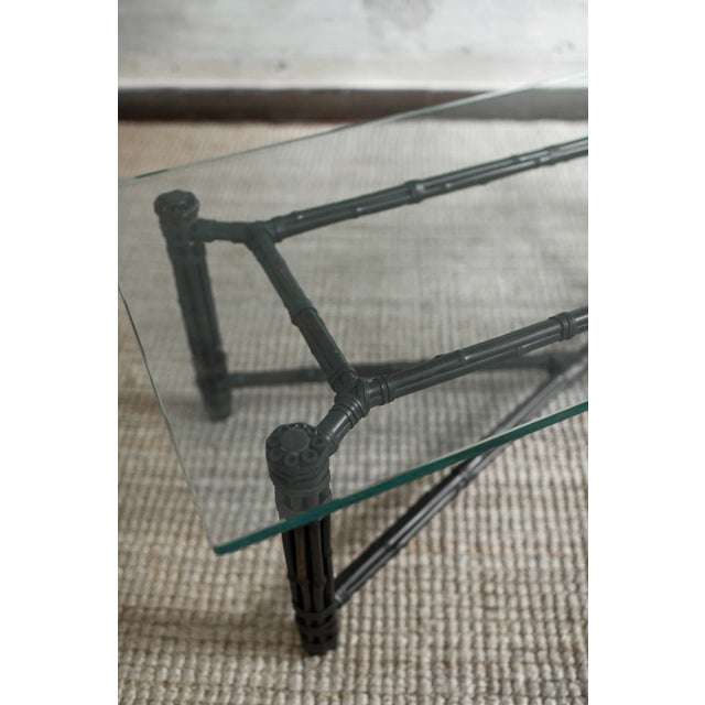 Bamboo Coffee Table by Elinor & John McGuire for McGuire, San Francisco, 1970s For Sale - Image 4 of 7