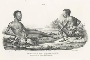 Inhabitants of Van Diemens Land, 1845, Paper