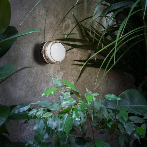 Joe Colombo Black Fresnel Inside and Outside Wall and Ceiling Lamp by Joe Colombo for Oluce For Sale - Image 4 of 6