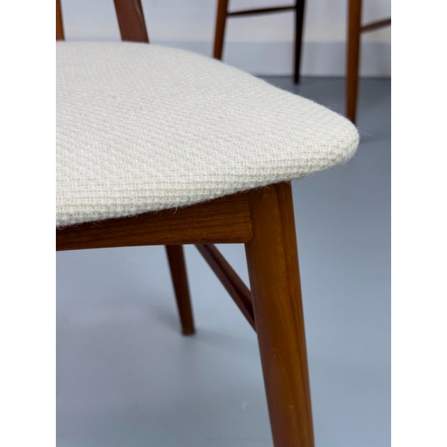 Teak Eva Chairs by Niels Koefoed for Koefoeds Hornslet, 1960s, Set of 6 For Sale - Image 12 of 18