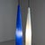 White and Blue Glass Pendant from Vistosi, 1960s For Sale - Image 6 of 7