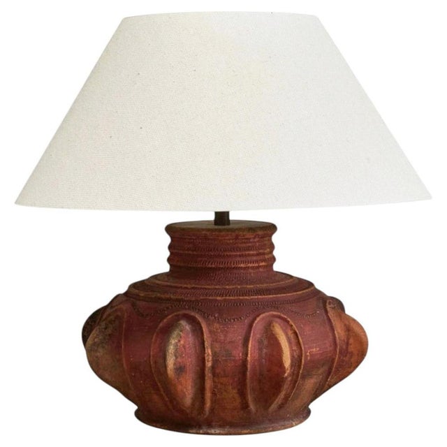 Wabi Sabi Studio Pottery Table Lamp, 1950s For Sale - Image 12 of 12