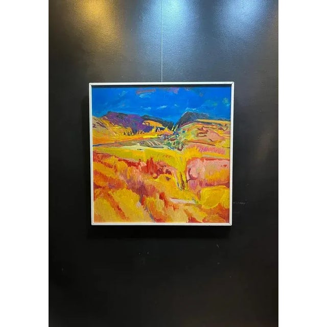 Jean Krillé’s paintings are known for their expressive use of color and dynamic, abstract forms, blending realism with...