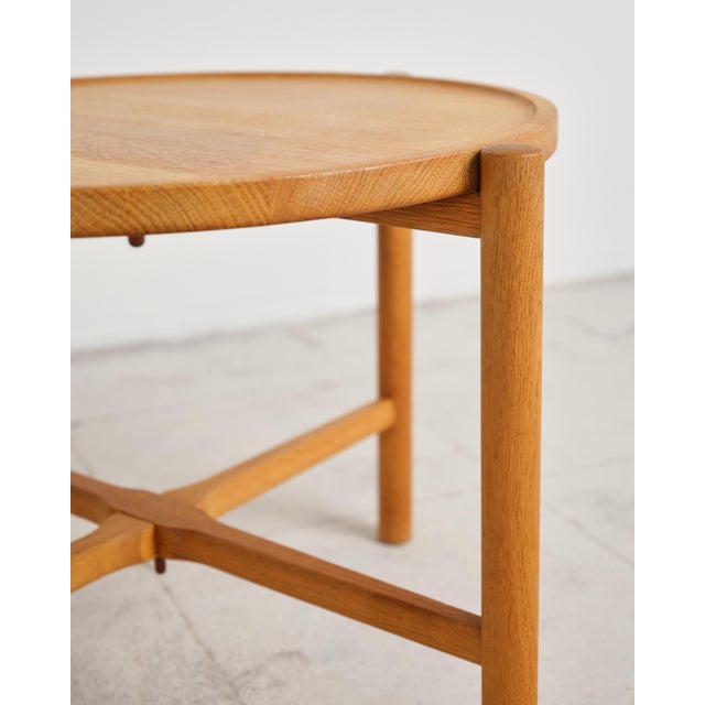 AT35 / PP35 Tray Coffee Table in Oak by Hans J. Wegner for PP Møbler, 1970s For Sale - Image 13 of 18