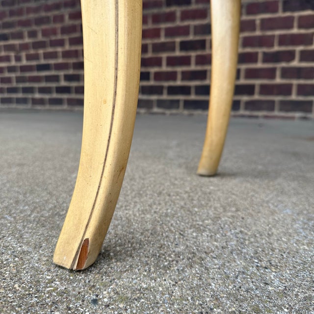 French Style Curio Glass Cabinet Hutch by Treasure House For Sale - Image 9 of 12