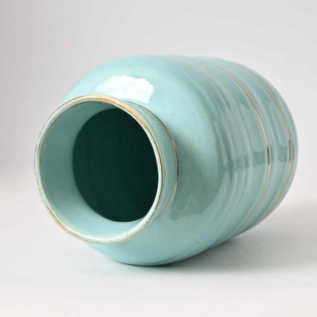 Art Deco Ceramic Vase from Boch Frères, 1930s For Sale - Image 4 of 8