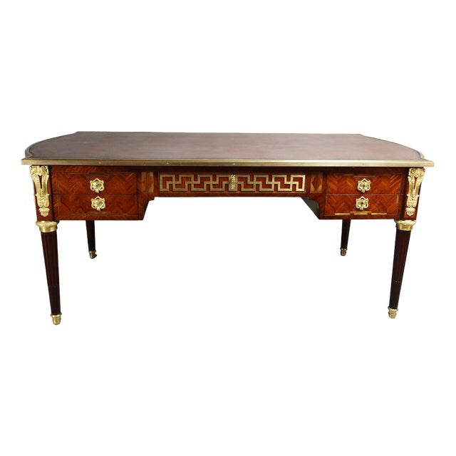 20th Century Mahogany Desk For Sale