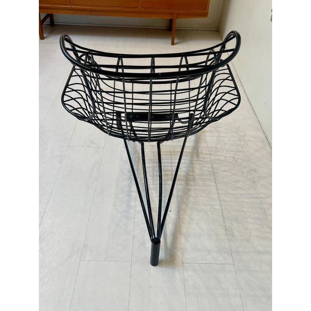 Black 1950s Capricorn Indoor/Outdoor Patio Lounge Chair Attributed to Vladimir Kagan For Sale - Image 8 of 10