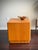 Vintage Waterfall Oak Cube Side Table Pedestal End Table in the Style of Dunbar and Milo Baughman For Sale - Image 11 of 11