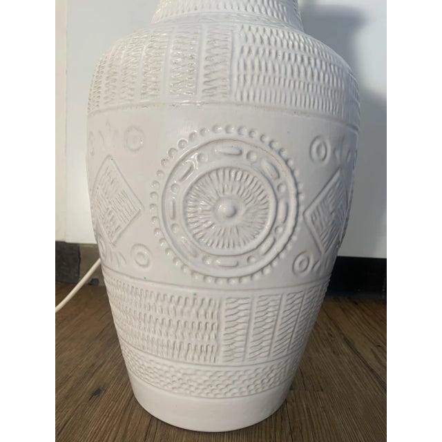 Large Mid-Century Floor Lamp from Bay Keramik For Sale - Image 11 of 14