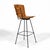 Brown Arthur Umanoff Bar Stools Set of Four For Sale - Image 8 of 10