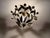 Floral Ceiling Light with White Flowers and Leaves, 1950s For Sale - Image 11 of 13