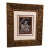 Framed Halloween Lenticular Hologram Portrait of Girl & Doll in Ornate Gold Leaf Frame For Sale