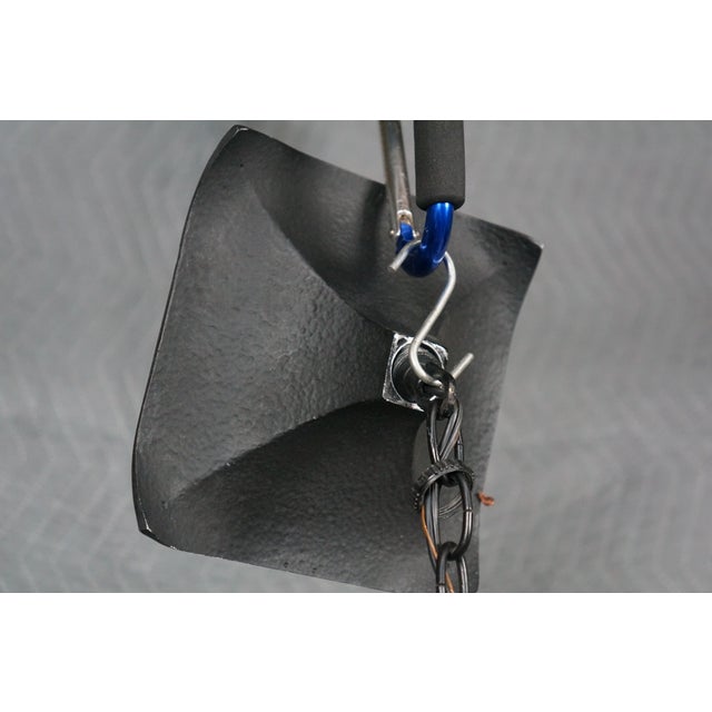 1960s Chinese Pagoda Hanging Lantern Pendant Light Chinoiserie Chandelier For Sale - Image 4 of 12