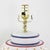 Vintage Hand-Painted u.s. Frigate Hornet Patriotic Tole Table Lamps - a Pair For Sale - Image 9 of 12