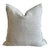 French Chenille Pillow With Down Feather Insert For Sale