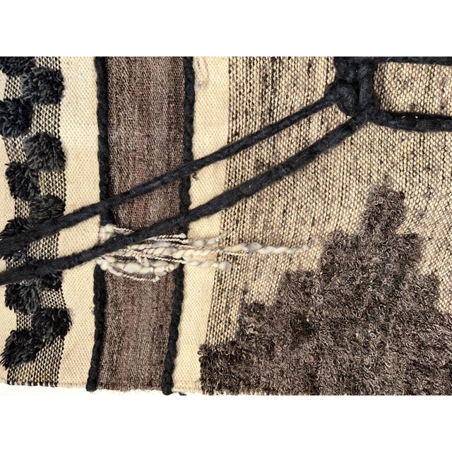 1970’s Vintage Wool Weaving For Sale - Image 17 of 17