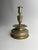 Baroque 17th Century Nuremberg Brass Bell Form Engraved Candlestick For Sale - Image 3 of 11