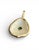 Modern Shell Pendant With Emerald, Diamonds & 14k Gold For Sale - Image 3 of 11