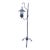1930s Monterey Wrought Iron Lantern Floor Lamp For Sale