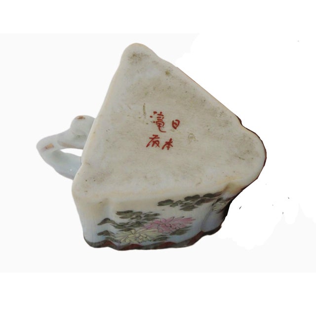 1910s Japanese Porcelain Pitcher For Sale - Image 4 of 5