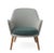 Dwell lounge chair light cyan dark cyan by Warm Nordic Dimensions: D69 x W66 x H 73 cm Material: Textile upholstery, Solid...