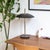 Mid-Century Modern Signal Table Lamp / Desk Light, Black & Brass, by Souda, Modern, Minimal, Desk Light For Sale - Image 3 of 3