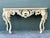 Late 20th Century Vintage Louis XVI Stone Top Console Table For Sale - Image 5 of 12