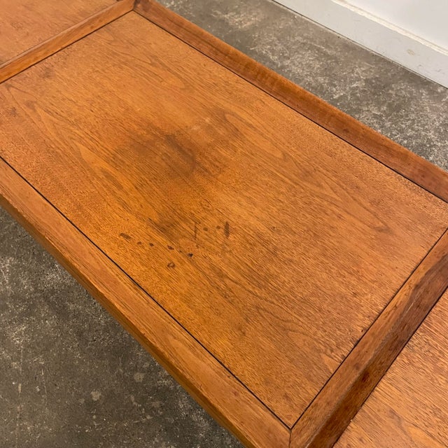 Mid 20th Century Heritage Henredon Coffee Table With Drawer Chairish