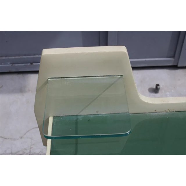 Italian Lacquered Wood Vanity Console by Vittorio Dassi for Dassi For Sale - Image 15 of 18