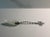 Serve your caviar in style with this lovely Antique Mother of Pearl Sterling Fleur De Lis Caviar Spoon. The fleur de lis...