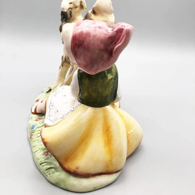 1950s Ceramic Figurine, Italy, 1950s For Sale - Image 5 of 7