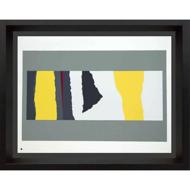 1960s 4 Josef Albers Original Silkscreen (4pc Set) Limited Ed. W/ Framing ~ 1963 For Sale - Image 5 of 8