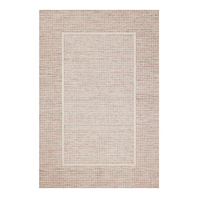 Chris Loves Julia x Loloi Briggs Blush / Ivory 2'-6" x 9'-9" Runner Rug For Sale