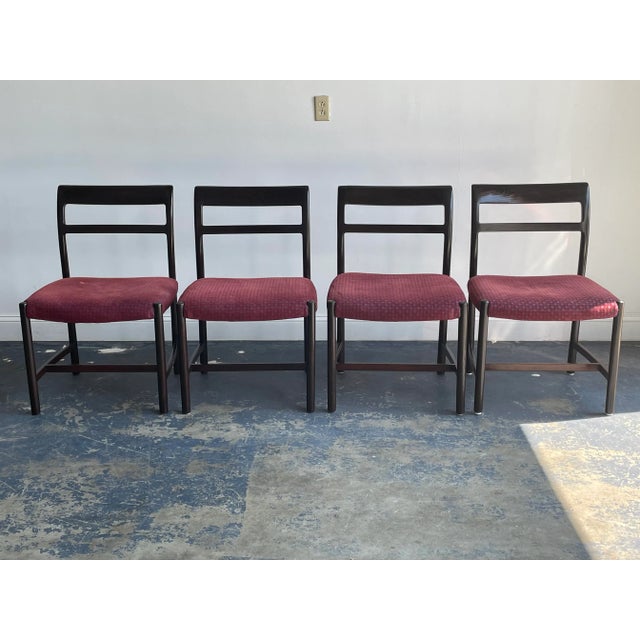 Roger Sprunger for Dunbar Side Chairs - Set of 4 For Sale - Image 13 of 13