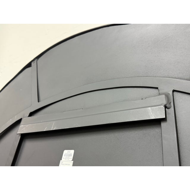 Cb2 Abel Brass Round Wall Mirror For Sale - Image 10 of 12