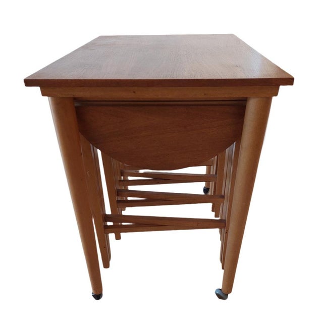 Coffee Tables attributed to Bertha Schaefer, 1960s, Set of 5 For Sale - Image 11 of 11