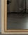Louis XVI Style Trumeau Mirror, Painted Pine Frame, Gilded Trim, 1900s For Sale - Image 9 of 12