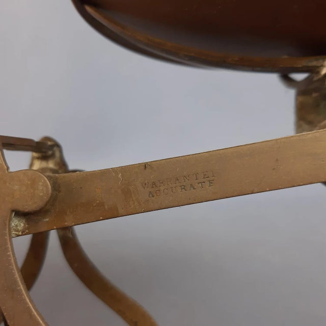 Brown Antique English Victorian Letter Scale For Sale - Image 8 of 13